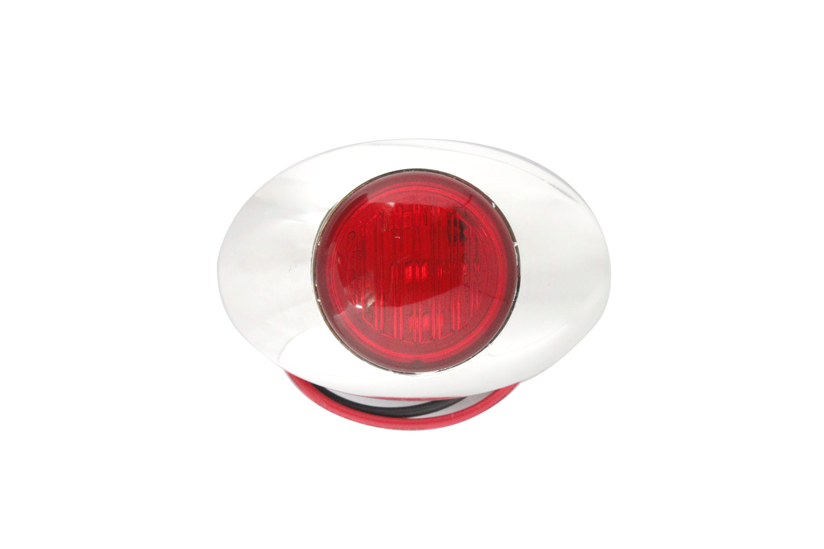 3 inch oval mini marker lamp with Rubber Grommet