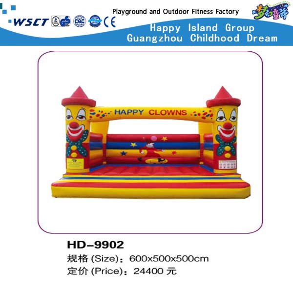 Gorila inflable de los payasos al aire libre para los niños que saltan (HD-9902)