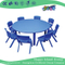 Kindergarten Kinder Europäischen Lila Rechteck Kunststoff Study Table (HG-5201)