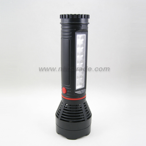 BBQ Fan with LED Flashlight and Working Light