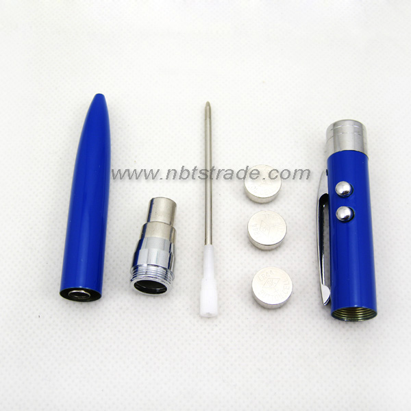 LED Pen Light with Laser Pointer 