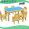 Kindergarten-Kleinkind-hölzerner feuerfester Tabellen-Schreibtisch (HG-4003)