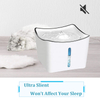 Luxury Pet Fountain 3L/101.5oz Cat Water Dispenser Automatic Electric Clean and Healthy Pet Flowing Water Drink Fountain