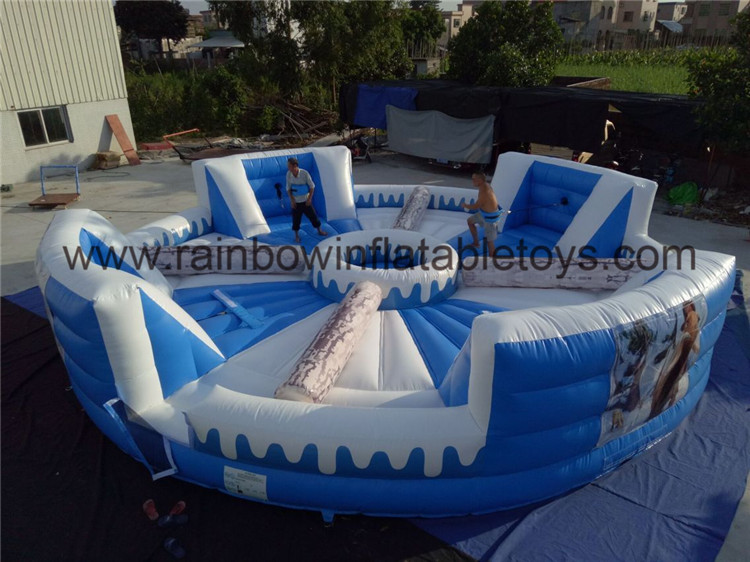 RB91019（dia 9.2m）Inflatable Hungry Hippos Games/Chow Down Game