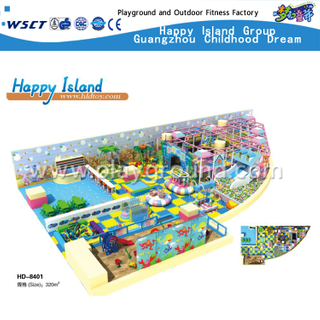 Lustige Ozean-Kinderkommerzielle Innenspielplatz-Ausrüstung (HD-8401)