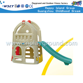 Petit terrain de jeu de glissière en bambin de jouets en plastique de haute qualité (M11-09109)