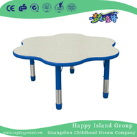 Nueva tabla de madera del modelo del ciruelo de la escuela del diseño para los niños (HG-5005)