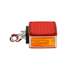 trailer square shape double face led headlight