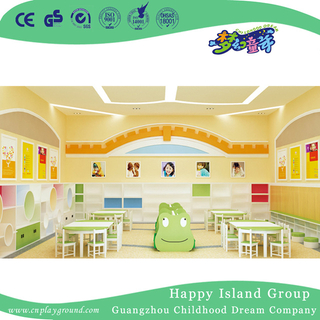 École entière solution pour la décoration de salle de lecture vert vif (HG-11)