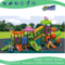 Kinder-Gemüsedach-Spielplatz-Ausrüstung im Freien mit zylinderförmigem Dia (HG-9301)