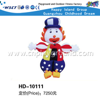 Poupée gonflable de clowns pour la décoration de parc d'attractions (HD-10111)