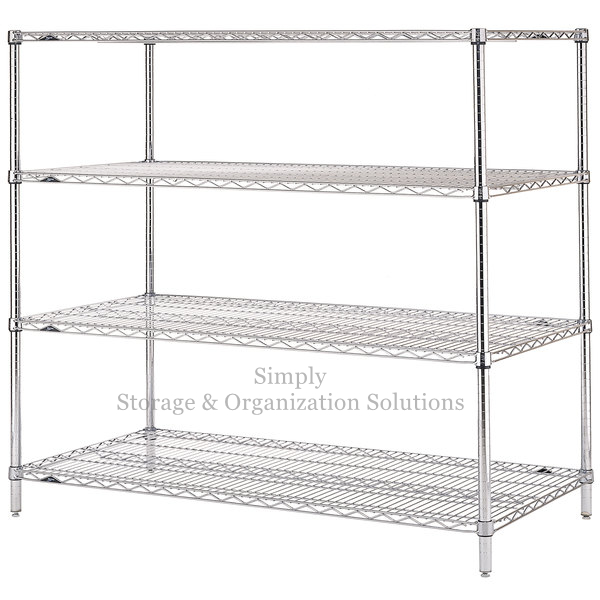 wire storage racks on wheels