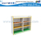 Gabinete de almacenamiento de madera de los juguetes de los niños de la escuela del color brillante Mini (M11-08906)