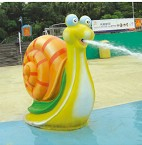  Jeux d'eau enfants escargot d'eau pour aire de jeux parc aquatique (HD-7102)