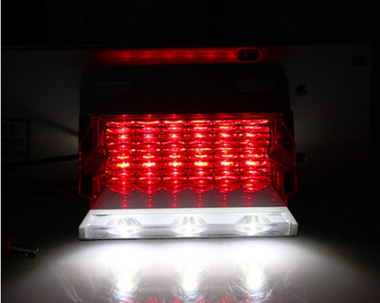 12v 24v qionglibest seller 15leds led signal light with dome light for truck trailer