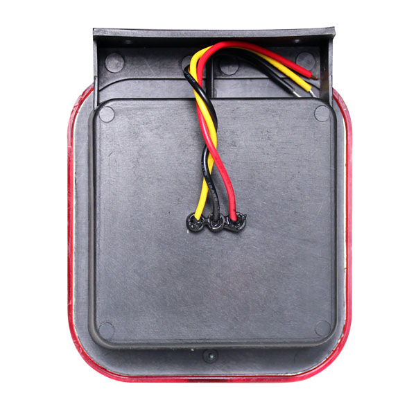 plastic plate universal waterproof 12v/24v signal function semi trucks led fog lamp