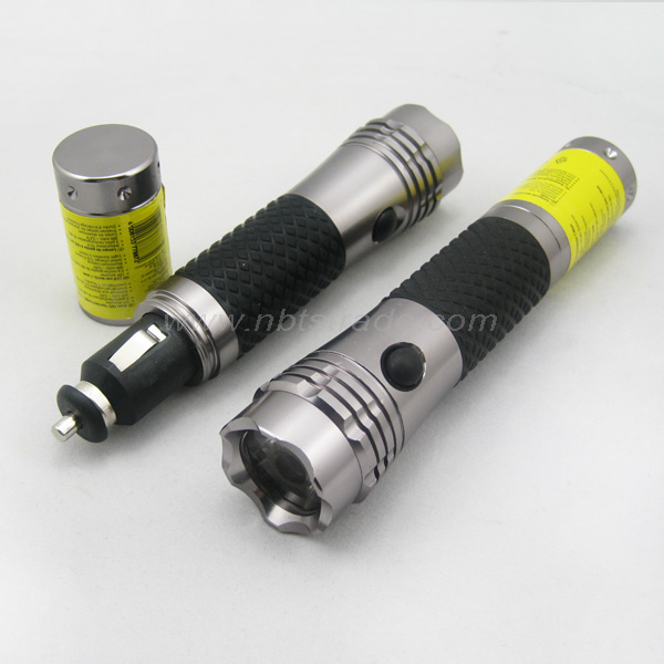  1W LED Car Rechargeable Flashlight