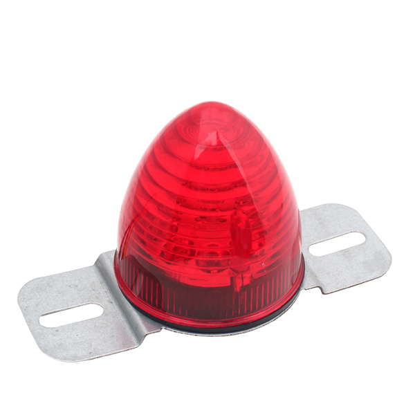 universal iron plated beehive bullet shape led side marker lamp