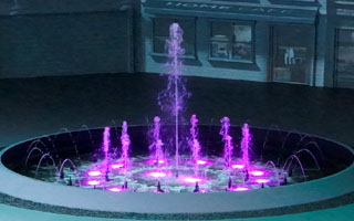 2013VW Skoda Conference music fountain