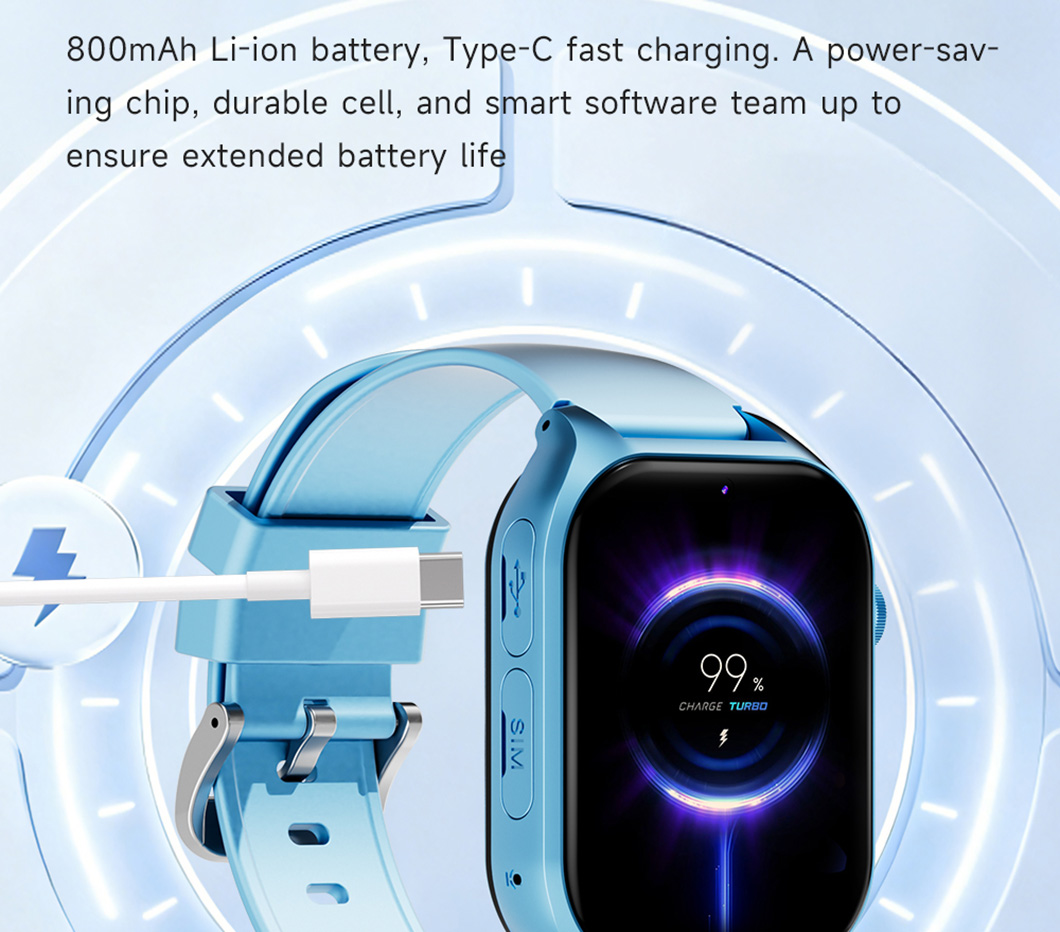 Parental Control 4G Kids GPS Watch Y49 Control parental 4G Reloj GPS para niños Y49