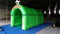 RB9098（6x3x3m） Inflatable Small Football Shooting Games For Sport Game