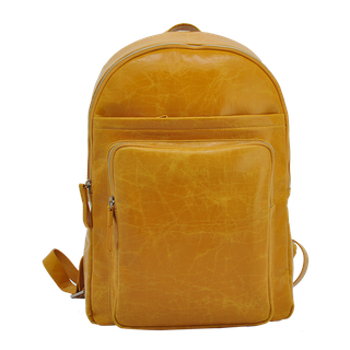 leather backpack with laptop compartment