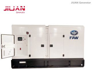 Water cooled single /3 phase 100KVA FAW engine silent type diesel generator 50Hz CA4DF2-12D