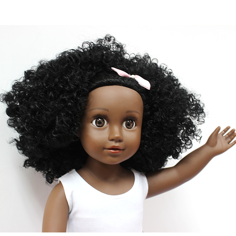 life size black doll