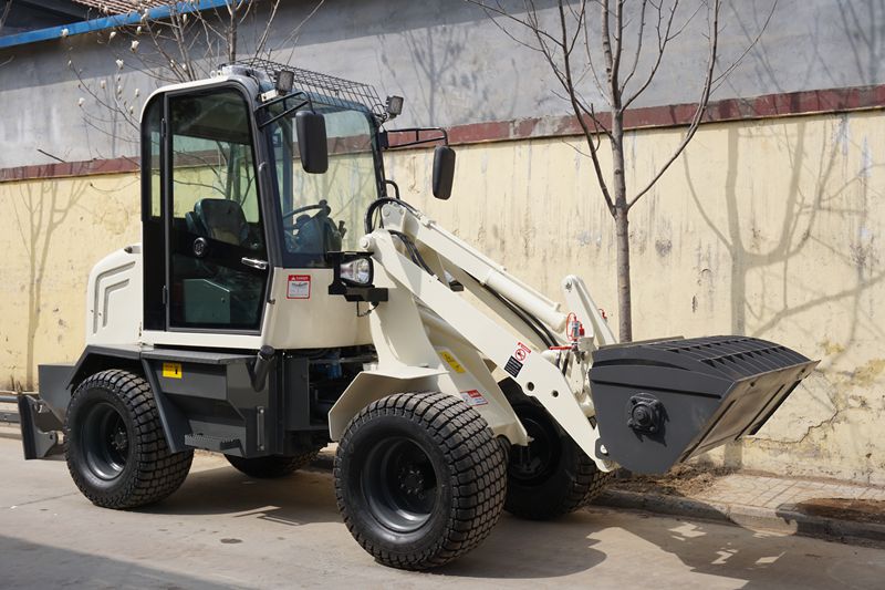 newest mini loader ZL08,CE small loader with some attachments 
