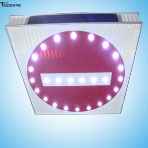 LED solar NINGUNA muestra de la ENTRADA