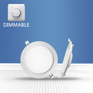 Dimmable Round recessed Panel Light 12W 