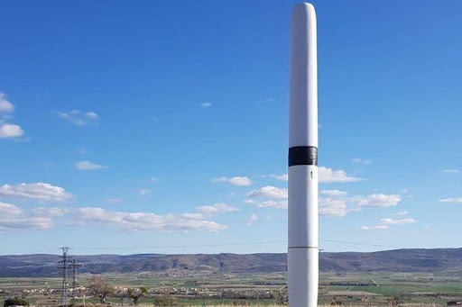 Gerador de turbina eólica sem lâmina