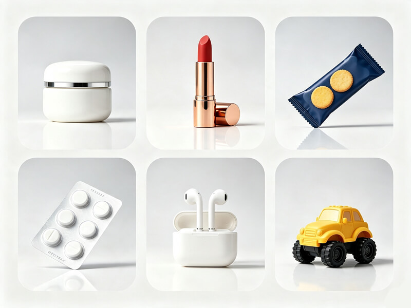 Applicable Products of Automatic Cartoner Prodotti applicabili dell'astucciatrice automatica