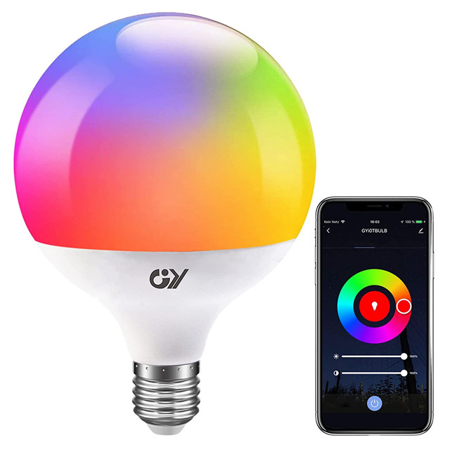 G125 18W E27 smart WIFI light with Alexa Echo / Google Home 