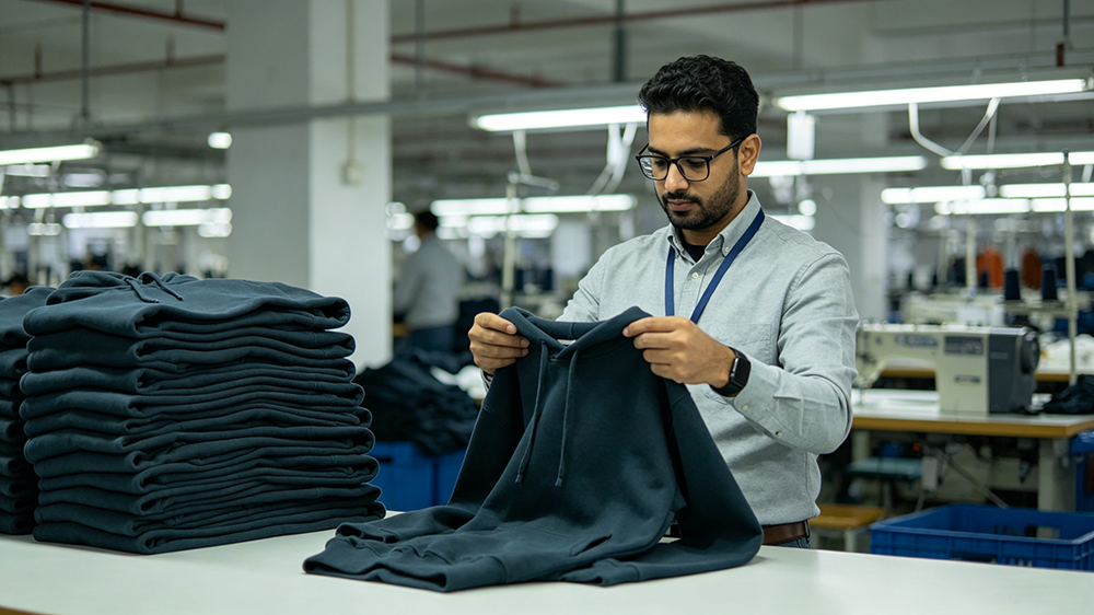 apparel quality control manufacturing tøj kvalitetskontrol fremstilling