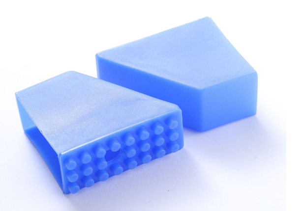 Sloping Rectangle Antislip Plastic End Cap for Chair Table Leg (YZF-FU013)