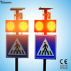 Solar LED Moving(infrared) sensor pedestrian sign