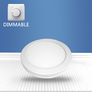 Dimmable Round surface mounted panel light 8W
