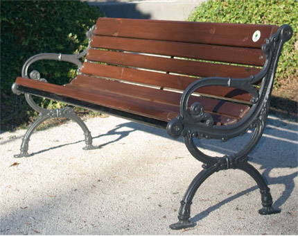 Aluminum casting bench ends ,cast Iron bench leg ,garden chair 
