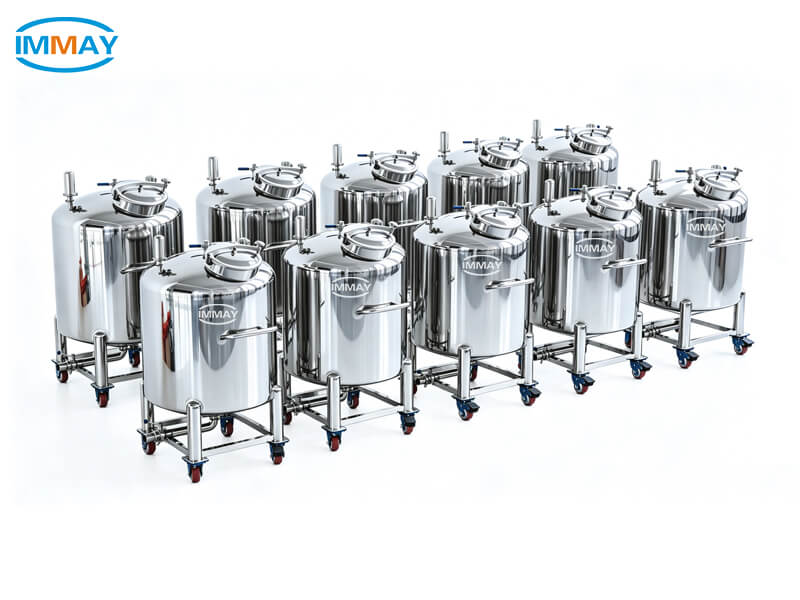 Cosmetic stainless steel storage tank خزان مستحضرات التجميل من الفولاذ المقاوم للصدأ