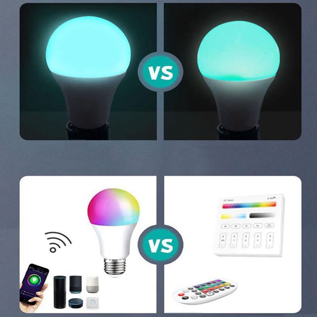 A60 9W E27 smart WIFI light with Alexa Echo / Google Home 