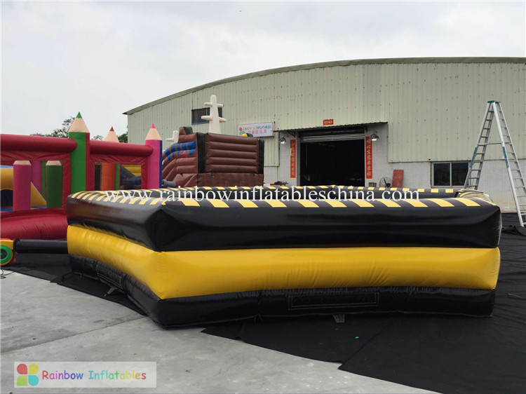 RB91013（dia 7m）Inflatable Bull Mattress For Outdoor Playground Sport Game
