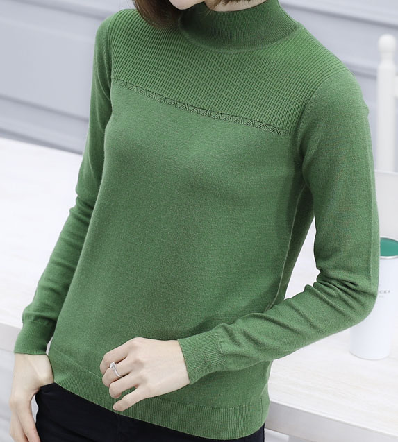 P18B11TR lady's classical 100% cashmere sweater