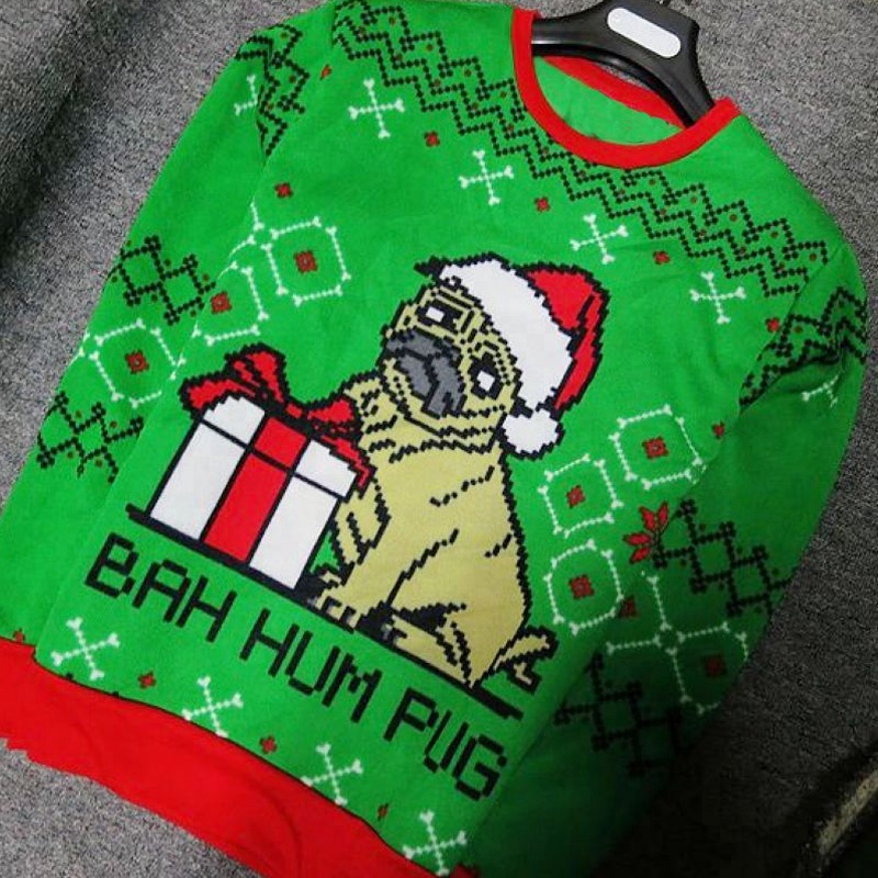 Unisex holiday fashion acrylic pet dog ugly christmas sweater manufacturer