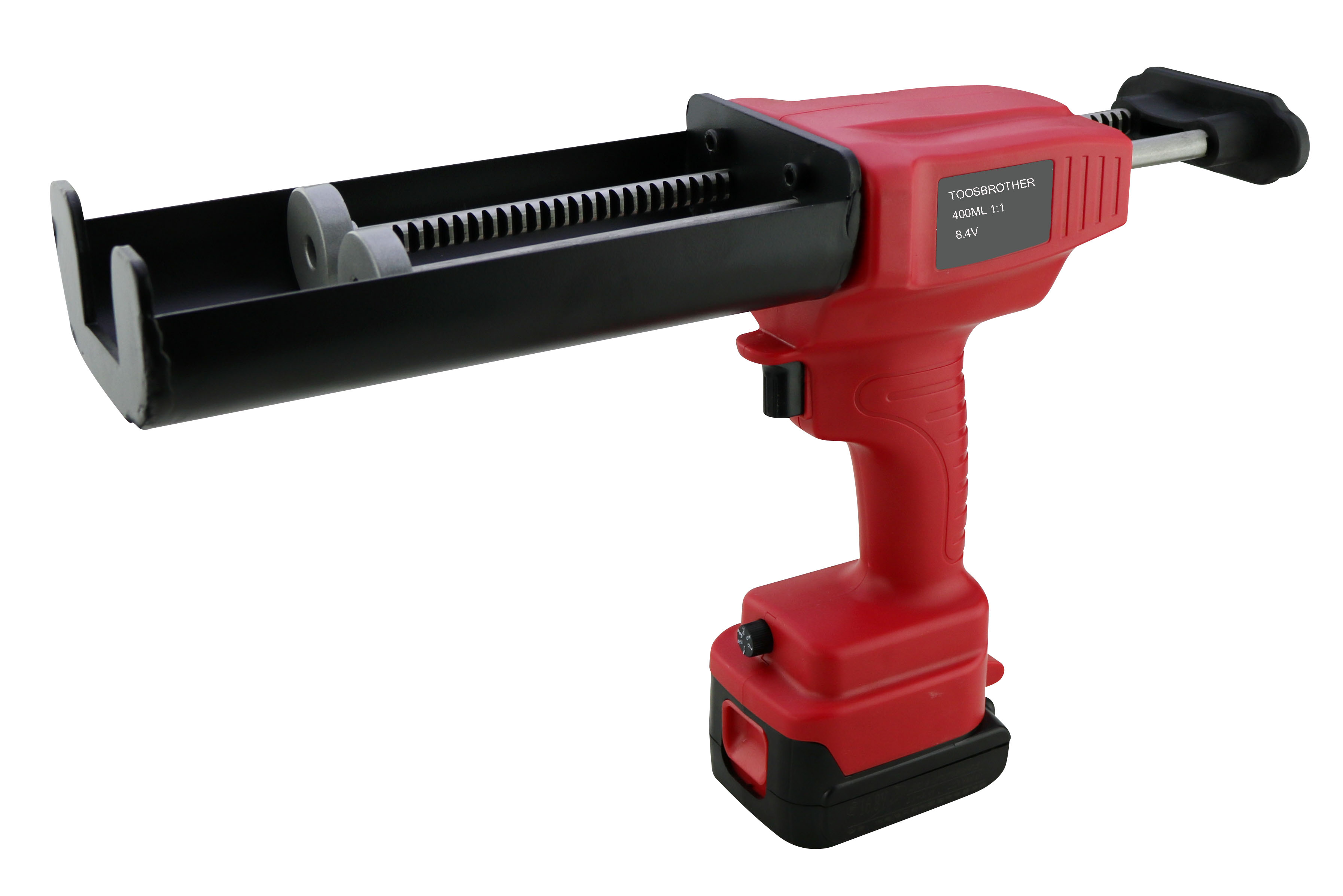 400ml 11 cordless caulking gun double cartridge sealant type(BC1427