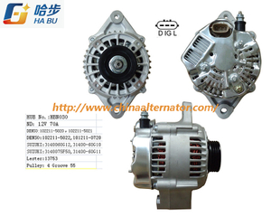 Car Alternator for Suzuki 102211-5020 (13753)