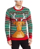 PK1863HX Ugly Christmas Sweater With Beer Pocket
