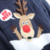 Unisex adults hotsale reindeer sweater knitted deer horn ugly christmas jumpers