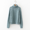 2019SS ladies wool cashmere sweater knitted turtleneck jumpers sweater for women