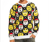 PK1811HX Men's Ugly Christmas sweater ladies santa With Emoji